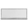 Concrete Grey Bathroom Mirror Cabinet - 90x11x37 cm