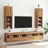 Stylish TV Cabinets with LED Lights - Artisan Oak | HipoMarket UK