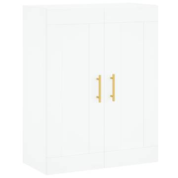 Stylish Highboard White - 69.5x34x180 cm | Hipomarket