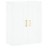 Stylish Highboard White - 69.5x34x180 cm | Hipomarket