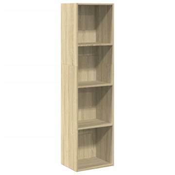 Bookcase Sonoma Oak - Stylish Storage Solution | HipoMarket