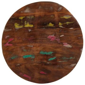 Table Top Ø 90 cm - Round Solid Reclaimed Wood | HiPoMarket