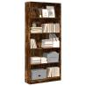  Bookcase Smoked Oak 80x24x176 cm Engineered Wood Colour smoked oak Quantity in Package 1 Height 176 cm Width 80 cm 