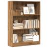  Bookcase Artisian Oak 80x24x109 cm Engineered Wood Colour oak Quantity in Package 1 Height 109 cm Width 80 cm 