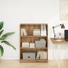 Artisian Oak Bookcase - 80x24x109 cm Engineered Wood Storage