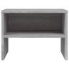 2 pcs Grey Sonoma Bedside Cabinets - Stylish Storage Solution