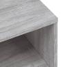 2 pcs Grey Sonoma Bedside Cabinets - Stylish Storage Solution