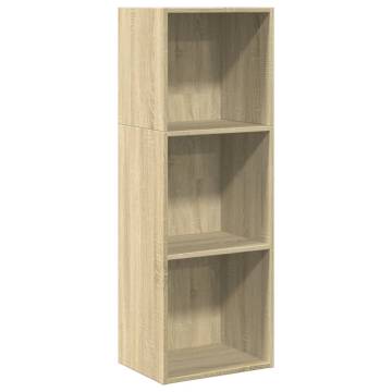 Bookcase Sonoma Oak - Stylish Storage Solution | HipoMarket