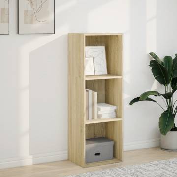 Bookcase Sonoma Oak - Stylish Storage Solution | HipoMarket