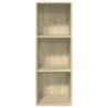 Bookcase Sonoma Oak - Stylish Storage Solution | HipoMarket