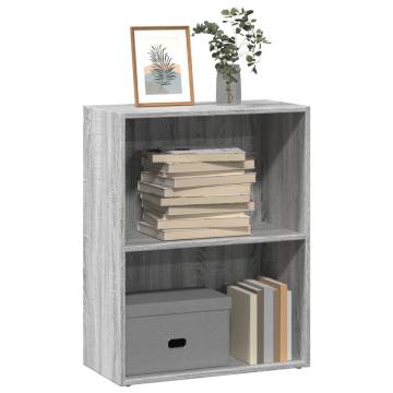 Bookcase Grey Sonoma 60x30x77 cm - Stylish Storage Solution