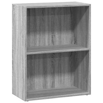 Bookcase Grey Sonoma 60x30x77 cm - Stylish Storage Solution