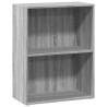 Bookcase Grey Sonoma 60x30x77 cm - Stylish Storage Solution