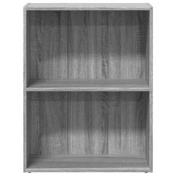 Bookcase Grey Sonoma 60x30x77 cm - Stylish Storage Solution