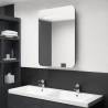  LED Bathroom Mirror Cabinet Grey 60x11x80 cm Colour grey Quantity in Package 1 