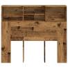 Old Wood Headboard Cabinet 120x19 cm - Durable & Stylish