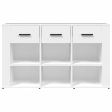 Elegant White Sideboard - 100x30x59.5 cm Engineered Wood