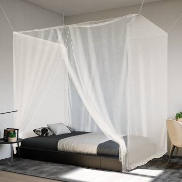 Hanging Mosquito Net 156 Mesh White - 220x150x180 cm