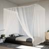  Hanging Mosquito Net 156 Mesh White 220x150x180 cm Size 220 x 150 x 180 cm 