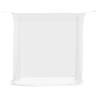 Hanging Mosquito Net 156 Mesh White - 220x150x180 cm