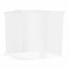 Hanging Mosquito Net 156 Mesh White - 220x150x180 cm