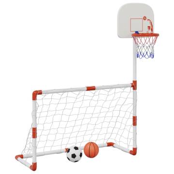 Childrens Football and Basketball Set - Fun Sports Activity