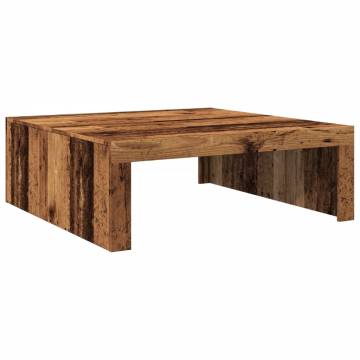 Old Wood Coffee Table - 100x100x35 cm | HipoMarket