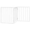 Foldable Dog Gate - 3 Panels White 150 cm | HipoMarket UK