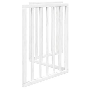 Foldable Dog Gate - 3 Panels White 150 cm | HipoMarket UK