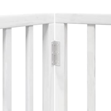 Foldable Dog Gate - 3 Panels White 150 cm | HipoMarket UK