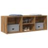 Shoe Storage Bench Artisan Oak | Stylish & Practical 105x35cm