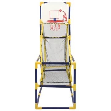 Arcade Basketball Game Set with Ball & Pump - 45x86x127 cm