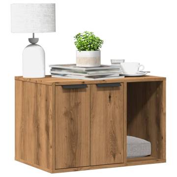 Cat Litter Box Enclosure Artisan Oak | Stylish & Functional