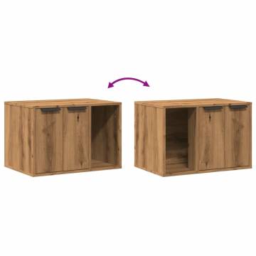 Cat Litter Box Enclosure Artisan Oak | Stylish & Functional