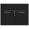 Stylish Black Bathroom Furniture Set | Hipomarket UK