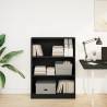 Stylish Black Bookcase - 80x24x109 cm | HiPo Market