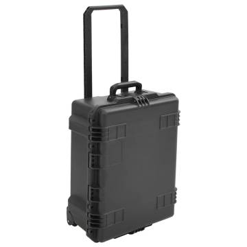 Portable Flight Case Black - 62.5x50x28.5 cm | HipoMarket