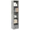  Bookcase Concrete Grey 40x30x189 cm Engineered Wood Colour concrete grey Quantity in Package 1 Height 189 cm Width 40 cm 