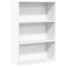 Bookcase White 80x30x114 cm Engineered Wood - Stylish Storage