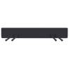 Garden Tool Storage Racks - Wall Mounted 8 pcs Black Steel