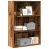  Bookcase Old Wood 80x30x114 cm Engineered Wood Colour old wood Quantity in Package 1 Height 114 cm Width 80 cm 