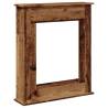 Old Wood Fireplace Surround - Stylish & Durable - 75x20x87.5 cm