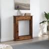 Old Wood Fireplace Surround - Stylish & Durable - 75x20x87.5 cm