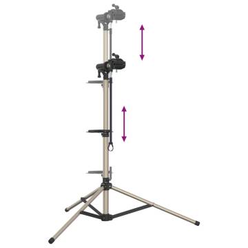 Foldable Adjustable Bike Repair Stand - 120-165 cm Aluminium