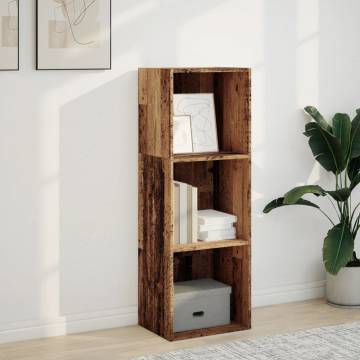 Bookcase Old Wood 40x30x114 cm - Stylish Storage Solution