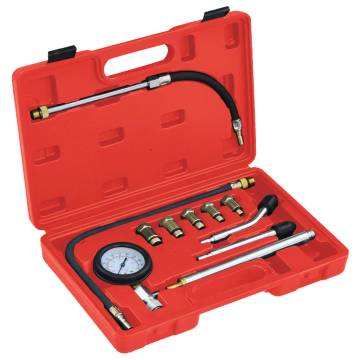 12 Piece Gasoline Engine Compression Tester | HIPOMarket UK