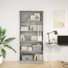 Bookcase Concrete Grey 80x24x176 cm - Stylish Storage Solution