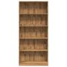 Bookcase Artisan Oak 80x24x176 cm - Stylish Storage Solution