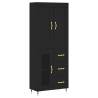 Elegant Highboard in Black - Stylish Storage Solution