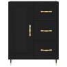 Elegant Highboard in Black - Stylish Storage Solution